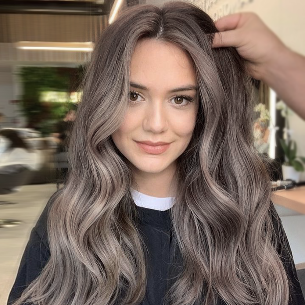 Champagne Gray&Dark Blonde