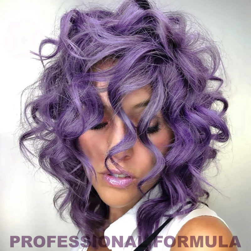 【BUY 1 GET 1 FREE】Damage-Free Semi-Permanent Hair Color Dye Set（Ash purple）-2