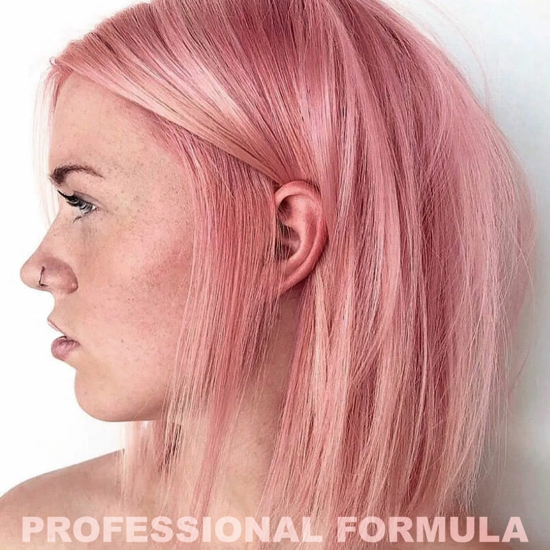 【BUY 1 GET 1 FREE】Damage-Free Semi-Permanent Hair Color Dye Set（Grapefruit pink）-2