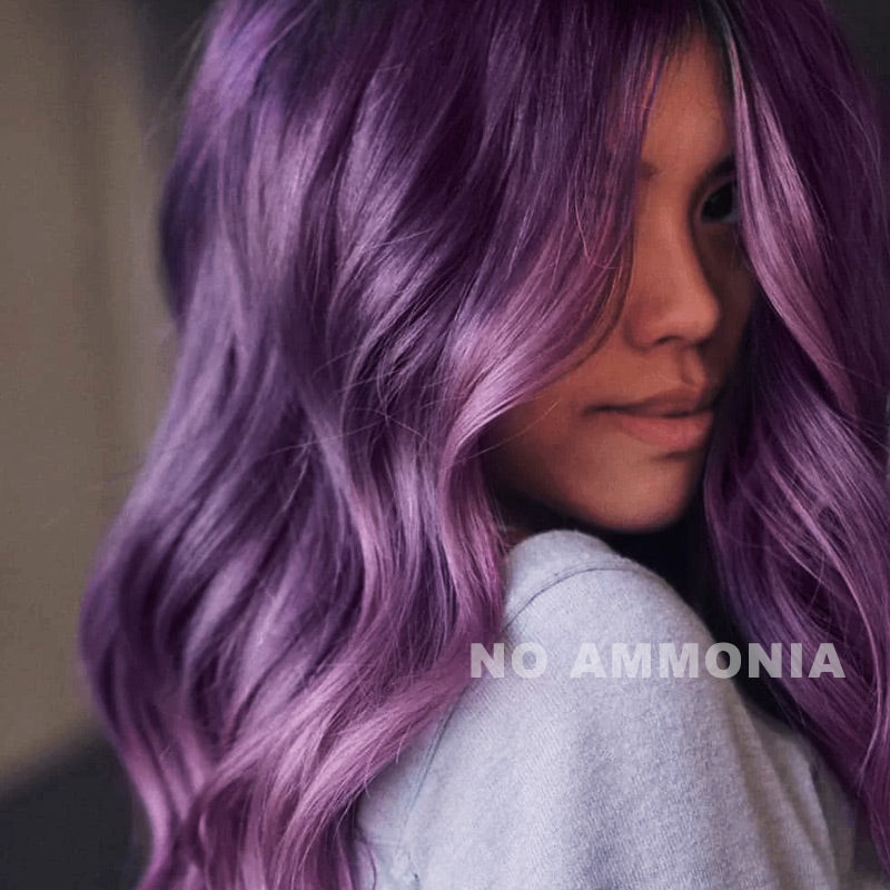 【BUY 1 GET 1 FREE】Damage-Free Semi-Permanent Hair Color Dye Set（Ash purple）-3