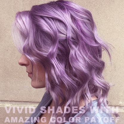 【BUY 1 GET 1 FREE】Damage-Free Semi-Permanent Hair Color Dye Set（Ash purple）-4
