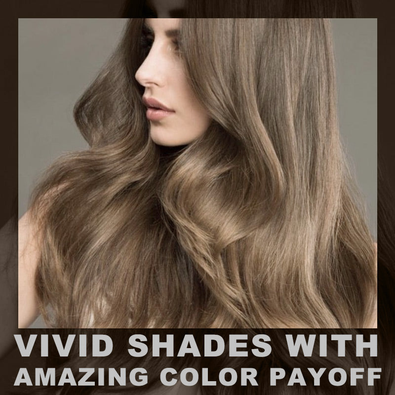 【BUY 1 GET 1 FREE】Damage-Free Semi-Permanent Hair Color Dye Set（Tea brown）-3